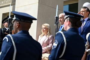 Netanyahu visiting the Pentagon