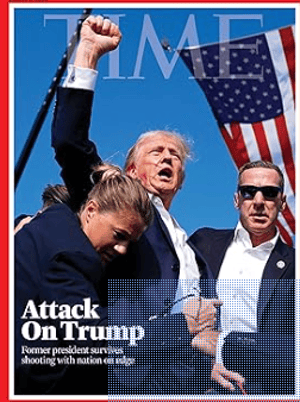Trump survives assassination attempt, July 13, 2024