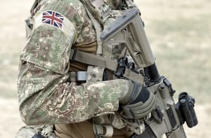 British soldiers