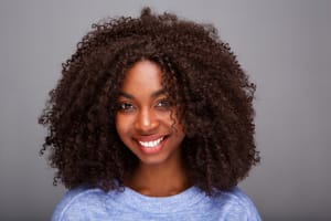 curly hair