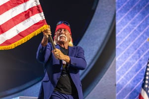 Hulk Hogan at the Republican National Convention.