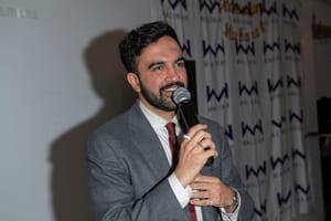 Democratic candidate Mamdani.