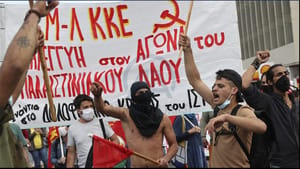 Anti-Israel protest in Greece