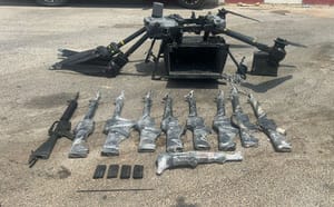 Confiscated weapons