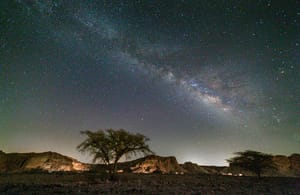 Israel's Starry Night Sky