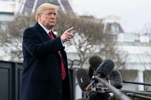 President Donald Trump, not exactly a favorite at the BBC newsroom