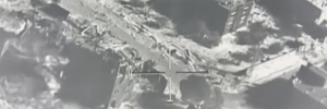IDF combat helicopter fires on Hamas terrorists