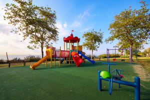 Empty playground is the result of fear