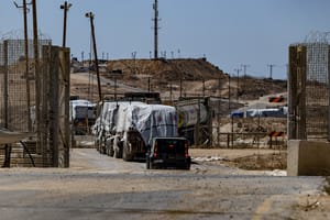 Aid arrives in Gaza