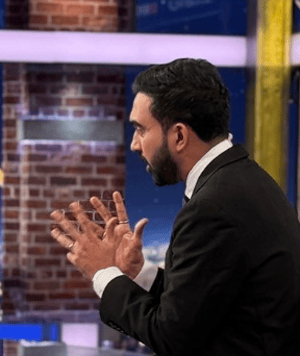 Zohran on CBS