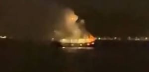 Fire on Flotila