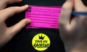 Thank You Hashem for...