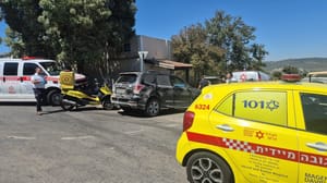 Scene of the stabbing attack, Kibbutz Tzuba, 12 September 2025