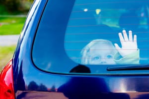 Child left in the car