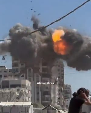 New strike in Gaza