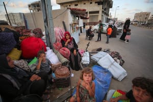 Nuseirat Camp in the central Gaza Strip, on September 21, 2025. 