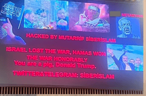 Pro Hamas hijack