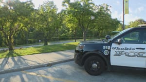 Skokie Police at the scene