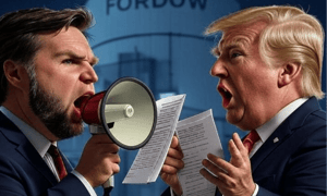 JD Vance and Donald Trump