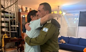 IDF Chief of staff it emotional meeting with Hadar's parents