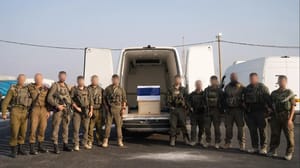 IDF returning the remains of fallen soldier Hadar Goldin after 11 year