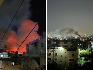 IAF strikes in Lebanon