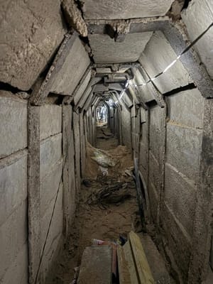 IDF in Hamas tunnels