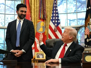 NYC Mayor-Elect Mamdani at White House Meeting with Trump