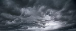 Stormy skies