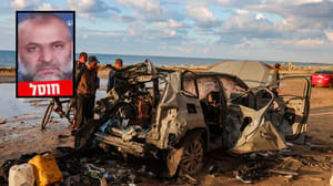 Scene of the elimination of Hamas terrorist
