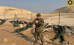 Canadian soldiers train alonsgide PA forces