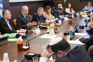 Netanyahu attends a governmental meeting, Jan 4, 2026