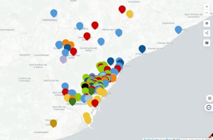 Antisemitic map