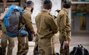 IDF soldiers from the Hasmonean Brigade