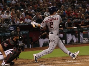 Bregman during his time with the Astros in 2018.