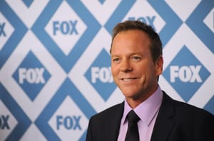 PASADENA, CA - JANUARY 13, 2014: Kiefer Sutherland at the Fox TCA All-Star Party at the Langham Huntington Hotel, Pasadena.