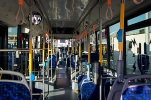 Illustrative: Bus in Israel