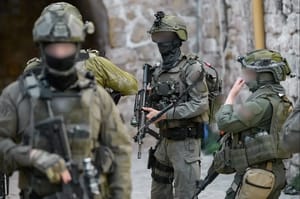 IDF operating in Samaria
