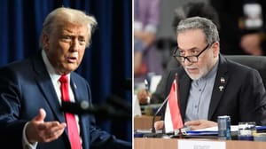 President Donald Trump and Iranian Foreign Minister Abbas Araghchi