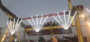 Moments before ride crashes, India, Feb 7 ,2026