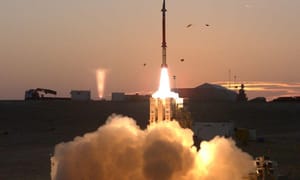 Iron dome in action