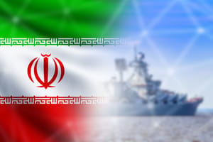 Iranian warship