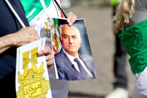 Reza Pahlavi, the son of the exiled Shah