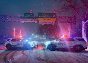 Snowy New York
