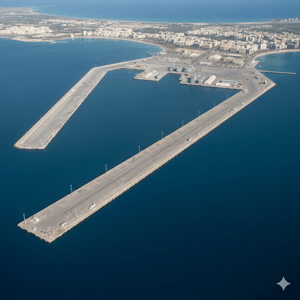 Ghost port of Bahrain