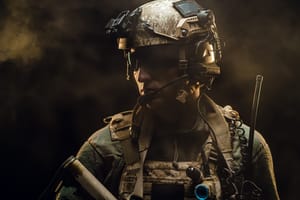Illustrative: US service member