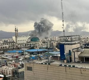IAF striking in Iran