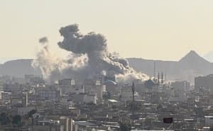 IAF striking in Iran