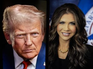 Trump; Noem