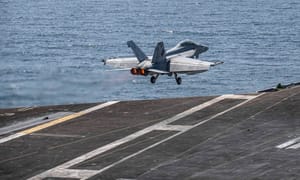 Taking off for Epic Fury mission